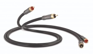 QEDPerformanceAudio40RCATulpKabel06Meter-Zwart