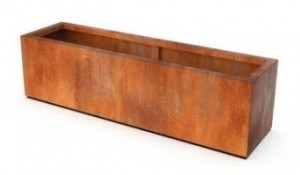 ArtesaRechthoekigeplantenbakkenCortenstaal1200x400x400mmGeroba-Geroba