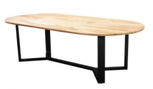 Kaihoutable260x122cmovalalublackteak-Yoi