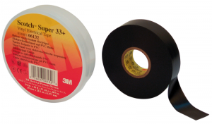 3MScotchSuper33VinylElectro-IsolatiebandZwart-20MX19Mm