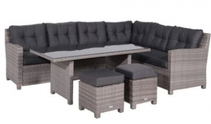 BlueBirdLdSet5-DeligRechtsOrganicGreyReflexBlackIhoeksetGardenImpressionsIL205xB250xH85cm-Gardenimpressions