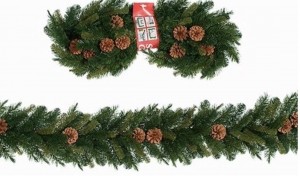Mixedkunstguirlande270cmkerstversieringkerstboom-Holidaytree