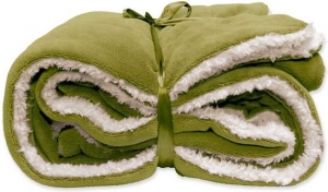 Plaidlarsl200b150cmmosgroenUniqueLiving-Uniqueliving