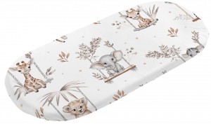 AlberoMioAfricaWorld35x80cmKinderwagenmatrasHoeslakenC012