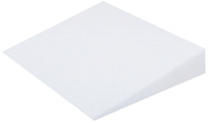 ZaffiroWitBadstofGrootHellendVlakKussen60x37x7cm