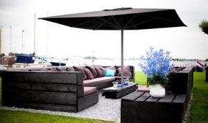 SteigerhoutenloungesetDovermetrechterugleuning