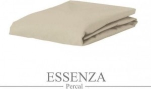 EssenzaHoeslakenPercalBeige-140x200cm