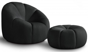 FauteuilmetpoefPlushNADUVICollection