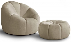 FauteuilmetpoefPlushNADUVICollection