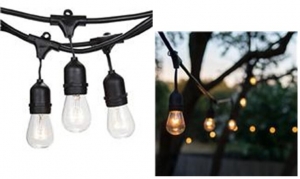 E27FittingFeestverlichtingPrikkabel10MeterWaterdichtIP65Doorkoppelbaar