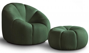 FauteuilmetpoefPlushNADUVICollection