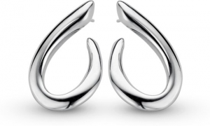 CasaJewelryOorhangersFame-Zilver