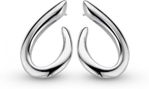 CasaJewelryOorhangersFame-Zilver
