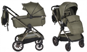 CangarooiClickGreen2-in-1KinderwagenInclAdapter110916