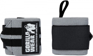 GorillaWearWristWrapsPro-GrijsZwart
