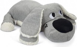 BeezteesPuppyBoombaXL-Hondenspeelgoed-Grijs-70x40x21cm