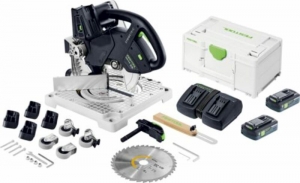 FestoolSYMC7040EBI-PlusSYMMETRIC2x18VAccu-plintenzaagSet2x40AhAccu
