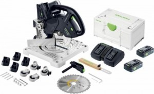 FestoolSYMC7040EBI-PlusSYMMETRIC2x18VAccu-plintenzaagSet2x40AhAccu