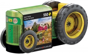 VintageTractorShapedTinPuzzel550stukjes