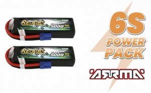 Arrma6SPowerPackenkelincombinatiemeteen6Sauto