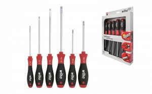 Wiha302HK6SOSoftFinishSleufkopPhillips-Schroevendraaierset-6Delig
