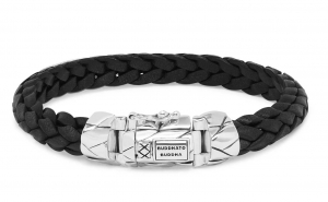 BUDDHATOBUDDHA-Buddha126BLF-MangkySmallLeatherBraceletBlack-Armband