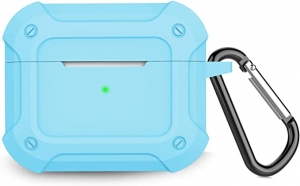 Case2go-HoesjegeschiktvoorAppleAirpodsPro-LichtBlauw