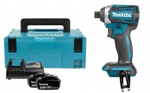 MakitaDTD154RTJ18VLi-IonAccuSlagschroevendraaierSet2x50AhAccuInMbox-Koolborstelloos