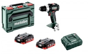 MetaboBS18LTBL18VLiHDAccuBoor-schroefmachineSet2x40AhAccuInMetaBOX-Koolborstelloos