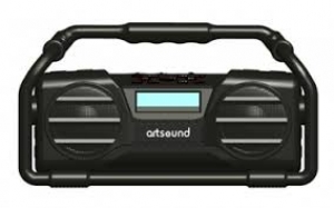 ArtSoundU6Bdraagbarebouwradio-Zwart