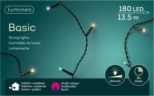 Ledbasic135meter180LEDzwartmulticolorLumineo-Lumineo
