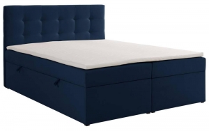 BoxspringRodezvelvetmetopbergruimteentopper180x200cmNADUVICollection