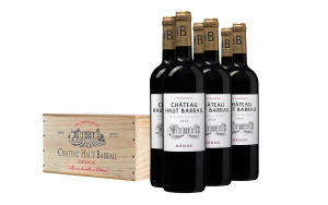 ChteauHautBarrailCruBourgeoisinwijnkist