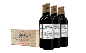 ChteauHautBarrailCruBourgeoisinwijnkist