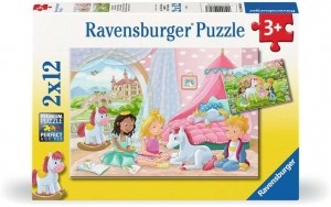 PrincePrincessPuzzel2x12stukjes
