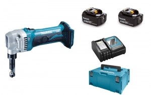 MakitaDJN161RTJ18VLi-IonAccuKnabbelschaarSet2x50AhAccuInMbox