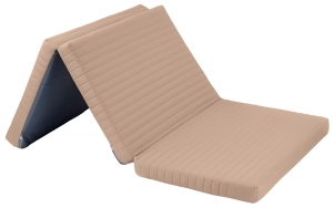 AlberoMioStripeNougat60x120cmOpvouwbaarMatras