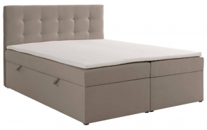 BoxspringRodezvelvetmetopbergruimteentopper140x200cmNADUVICollection