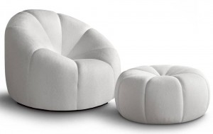 FauteuilmetpoefPlushNADUVICollection