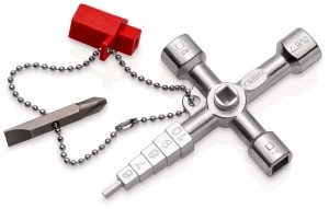 Knipex001104Profi-KeySchakelkastsleutel