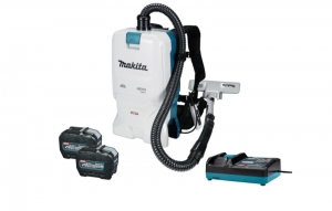 MakitaVC011GL2NL1XGT40VMaxLi-IonAccuRugstofzuigerSet2x80Ah-200Mbar