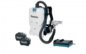 MakitaVC011GL2NL1XGT40VMaxLi-IonAccuRugstofzuigerSet2x80Ah-200Mbar