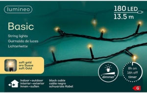 Ledbasic135meter180LEDzwartsoftgoldLumineo-Lumineo