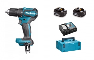 MakitaDHP483RTJ18VLi-IonAccuKlopboor-schroefmachineSet2x50AhAccuInMbox-Koolborstelloos