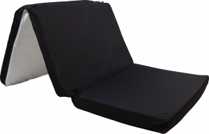 MamaLoesMaraZwart60x120cmOpvouwbaarMatrasinTas