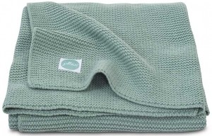 JolleinBasicKnitForestGreen100x150cmLedikantdeken516-522-65219