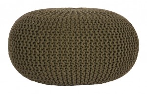 LABEL51PoefKnitted70x35cm-Groen-Rond