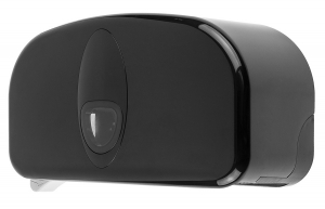 PlastiQline2020PlastiQline2020kunststof2-rolstoiletrolhouderkokerloosPQB20CDuo-zwart