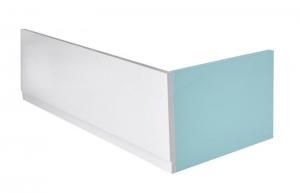 PolysanPlainbadpaneellinks160x59cmwit