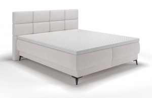 BoxspringReyunovelvetmetopbergruimte140x200cmNADUVICollection